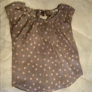 Lauren Conrad Polka Dot Top